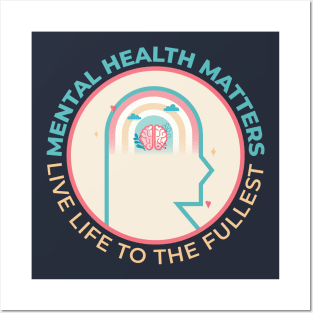 mental health matters Posters and Art